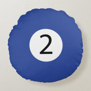 Coussins Ronds Boules de billard solides et en bandes #2 Collecte