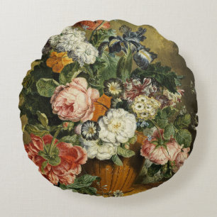 Coussins Ronds Bouquet vintage de fleurs