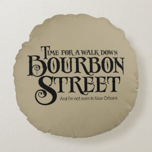 Coussins Ronds Bourbon Street - whisky funny à boire