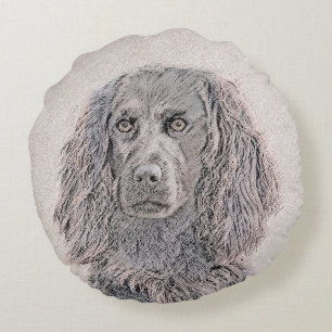 Coussins Ronds Boykin Peinture Espagnole - Cute Original Chien Ar