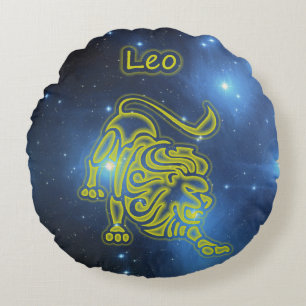 Coussins Ronds Bright Leo