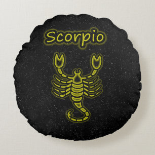 Coussins Ronds Bright Scorpio