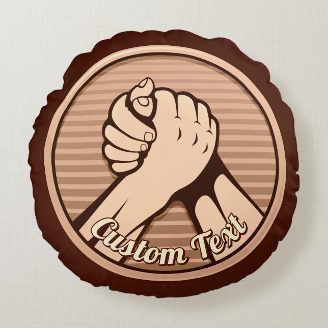 Coussins Ronds Bronze (Devant)