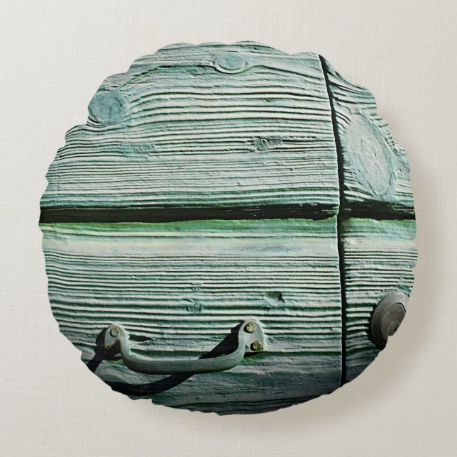 Coussins Ronds Brown wooden drawer (Devant)