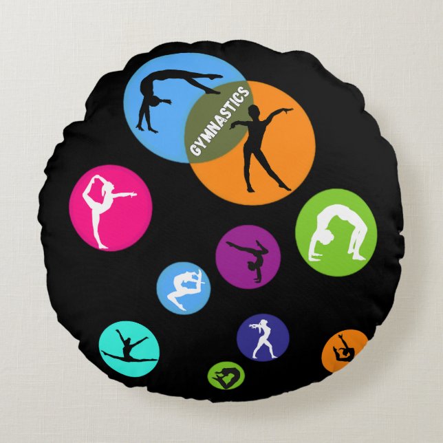 Coussins Ronds Bulle de gymnastique (Devant)