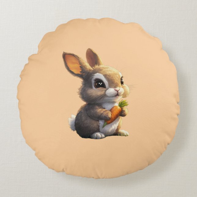 Coussins Ronds Bunny cavalcade (Devant)