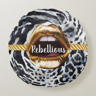 Coussins Ronds Cadeau personnalisé pour Anniversaire, Mariée, Mar