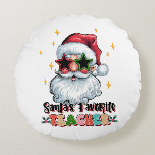 Coussins Ronds Cadeau pour Enseignant Enseignant Favori du Père