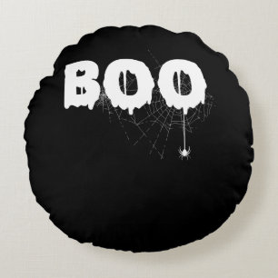 Coussins Ronds Cadeau Spider Halloween Funny Effrayant Petit Ar