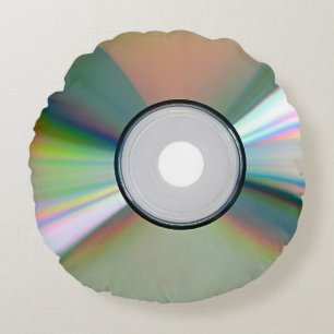 Coussins Ronds Cadeaux et produits "CD" de conception