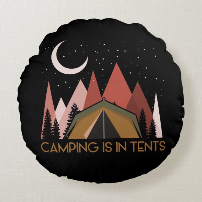 Coussins Ronds Camping Is (Devant)