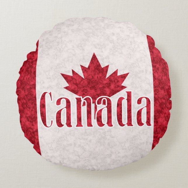 Coussins Ronds Canada (Devant)