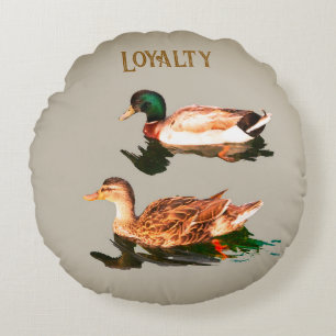 Coussins Ronds Canards colverts