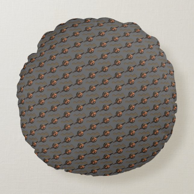 Coussins Ronds Capricorne (Devant)