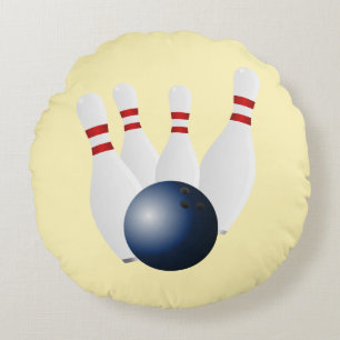 Coussins Ronds Carreau de bowling