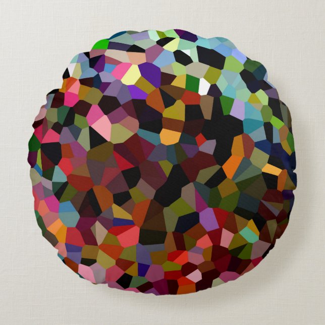 Coussins Ronds Carreau rond des Îles Maurice par C.L. Brown (Devant)