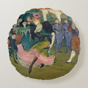 Coussins Ronds Carte de Henri De Toulouse-Lautrec   : Le voyage