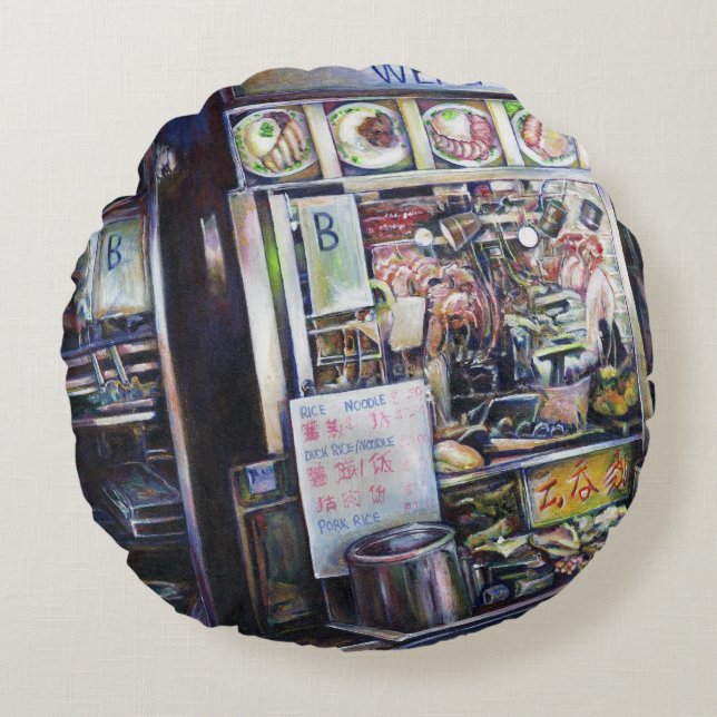 Coussins Ronds Cenosillicaphia, Singapour (Devant)