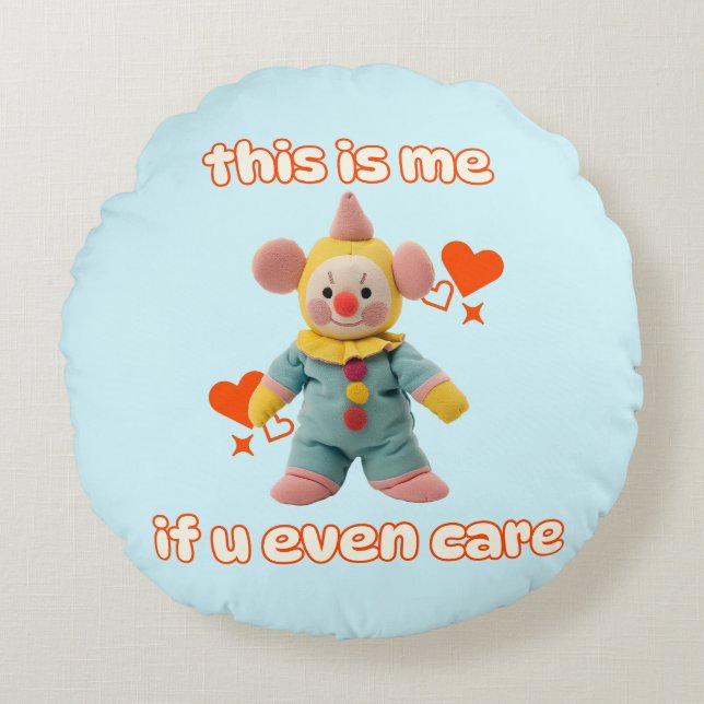 Coussins Ronds c'est moi si ça vous intéresse (Devant)