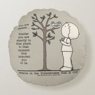 Coussins Ronds Cet endroit