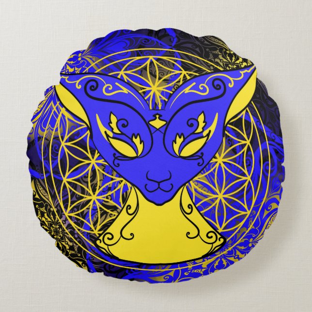 Coussins Ronds Chamalion Jovi (Devant)