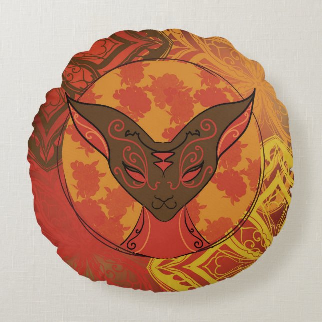 Coussins Ronds Chamalion Tindor (Devant)