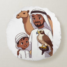 Chasse traditionnelle aux faucons des Arabes