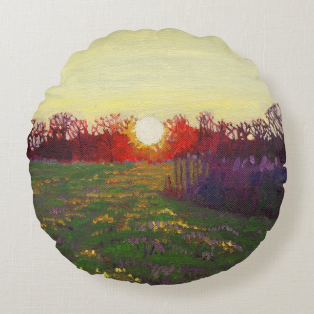 Coussins Ronds Chemin de la lumière 2013 (Devant)