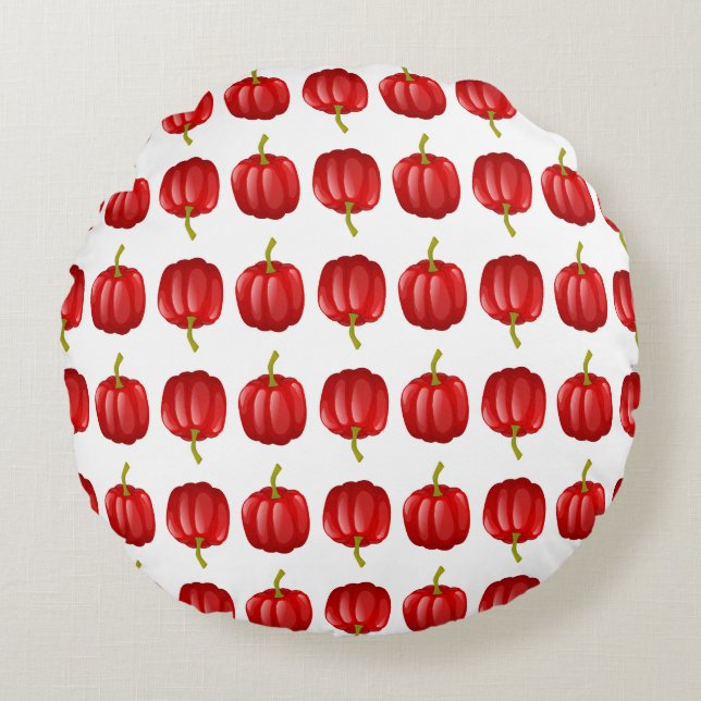 Coussins Ronds Chevalier rouge (Devant)