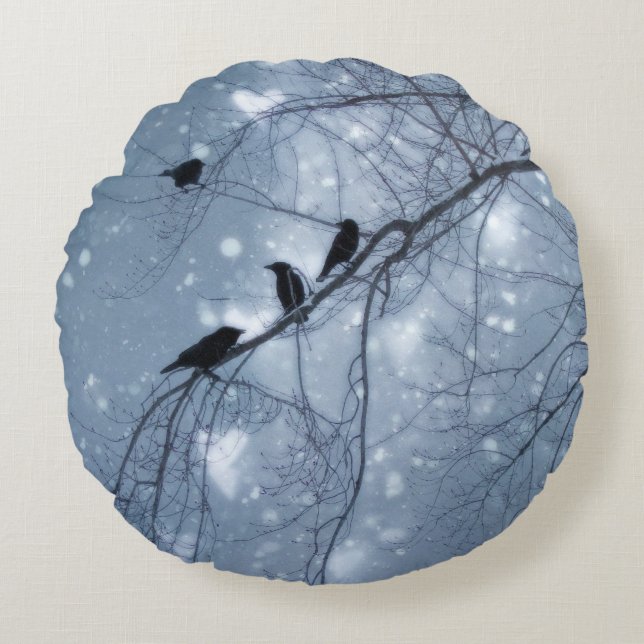 Coussins Ronds Ciels Imaginaires (Devant)