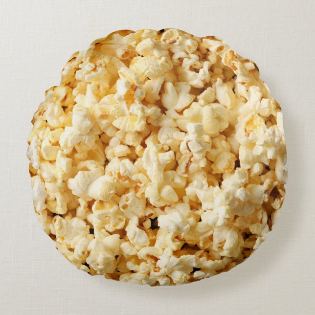 Coussins Ronds Cinéma Popcorn Arrière - plan complet. (Devant)