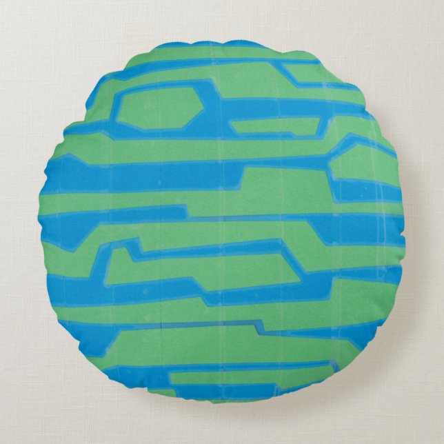 Coussins Ronds Circuit V moderne (Devant)