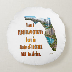 Coussins Ronds Citoyen Floridien