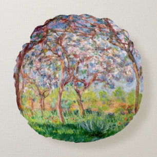 Coussins Ronds Claude Monet   Printemps Giverny, 1903