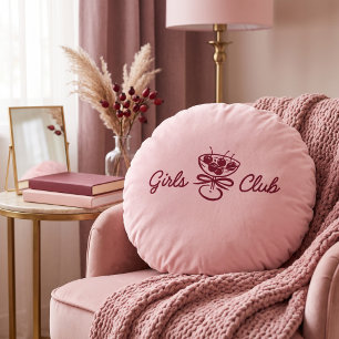 Coussins Ronds Club des Filles