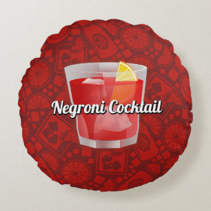 Coussins Ronds Cocktail Negroni