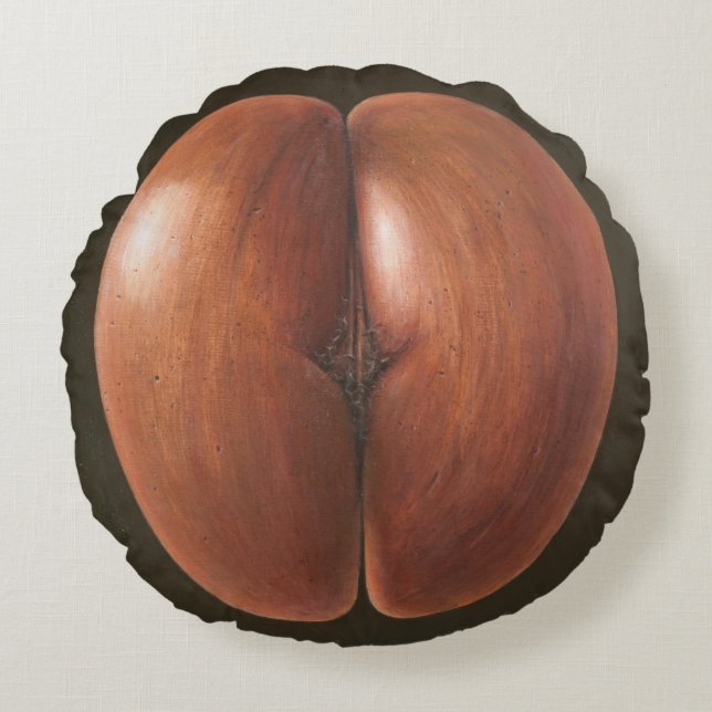 Coussins Ronds Coco de Mer Maldives 2012 (Devant)