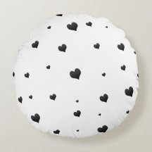 Coeurs monochromes Polyester Rond d'Amour Minimali