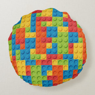 Coussins Ronds Cojín redondo (16") personalizado, Poliéster peina