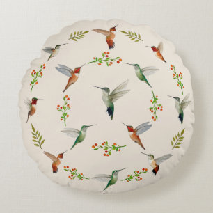 Coussins Ronds Colibri
