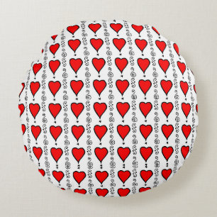 Coussins Ronds collection motif des cordes