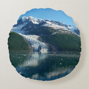 Coussins Ronds College Fjord II Photographie de l'Alaska Belle