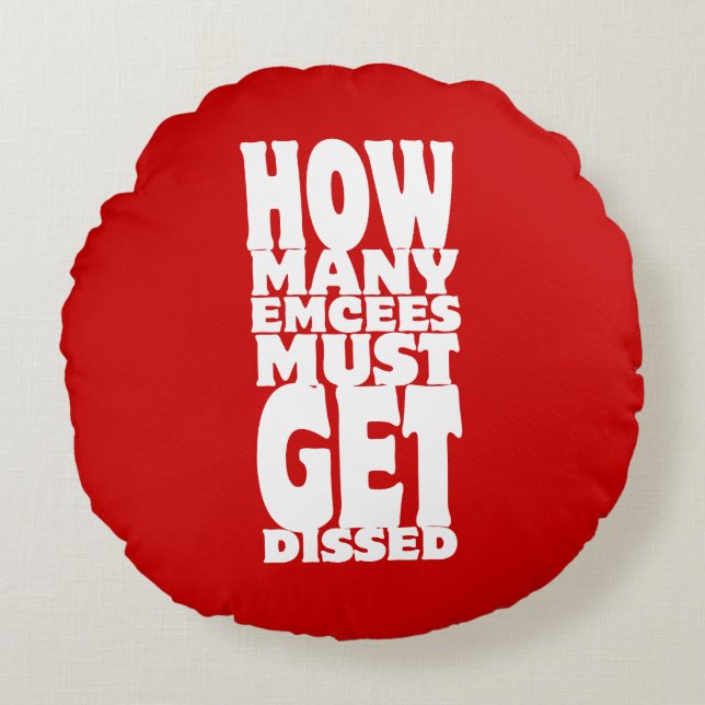 Coussins Ronds Combien D'Écés Doivent Être Dissous (Devant)