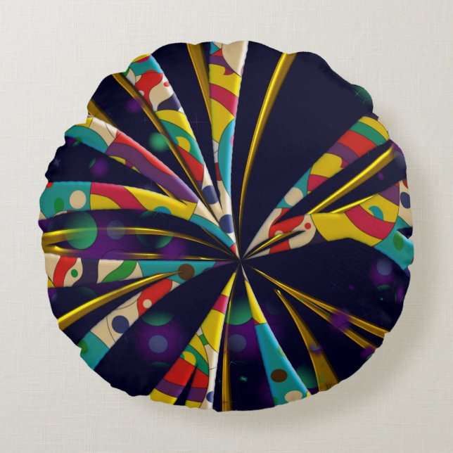 Coussins Ronds Comme un soleil  (Devant)