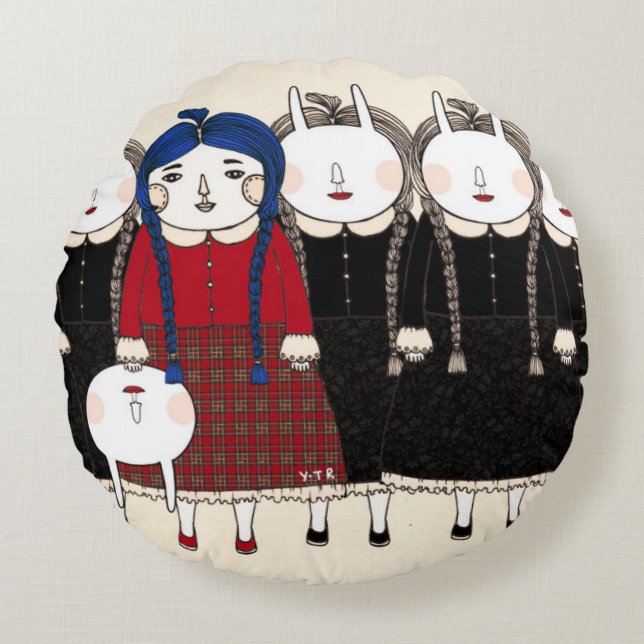 Coussins Ronds Commençant 2013 (Devant)