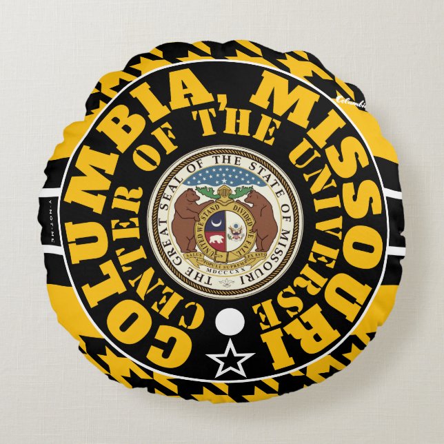 Coussins Ronds COMOCOU COLUMBIA, MO (COU) 2htb (Devant)