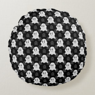 Coussins Ronds Conception de blob Ghost