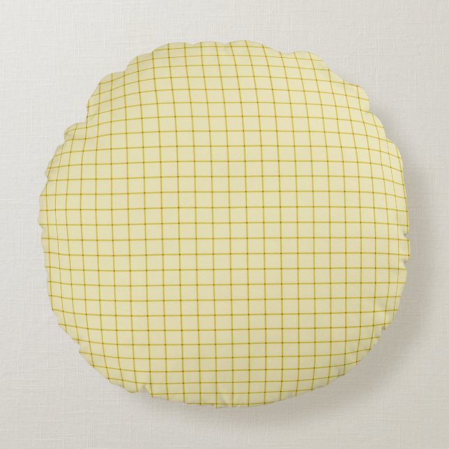 Coussins Ronds Conception de texture abstraite moderne (Devant)