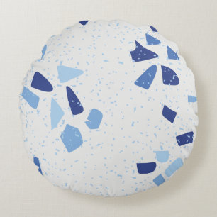 Coussins Ronds Conception de texture abstraite moderne