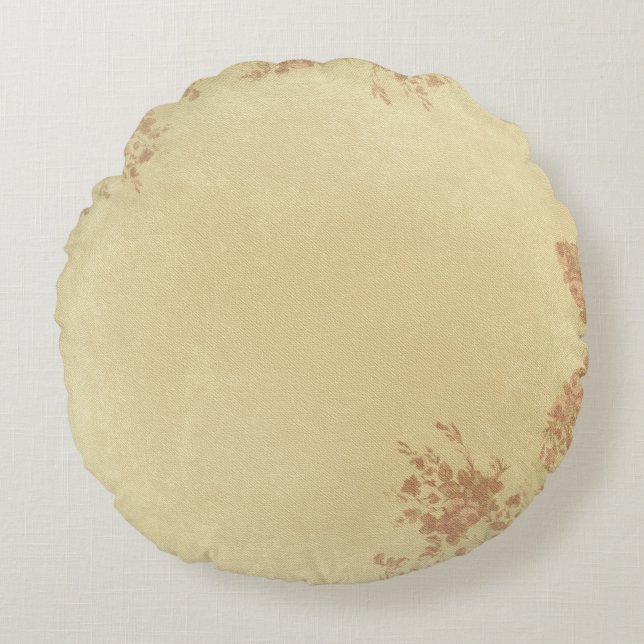 Coussins Ronds Conception de texture abstraite moderne (Devant)